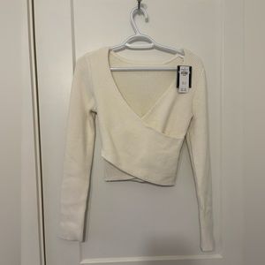 Abercrombie Reversible Wrap Sweater